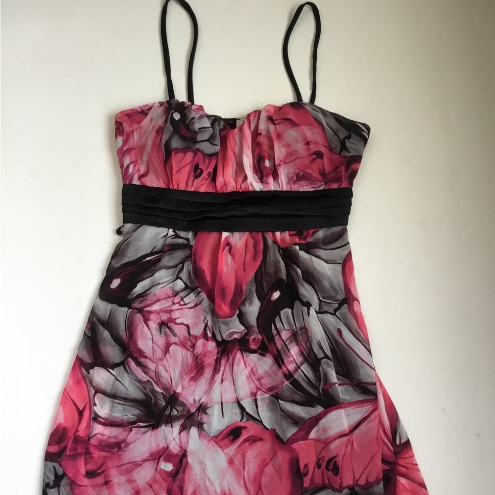 Vintage Y2K Floral Fairy Whimsigoth Light Dress Matri